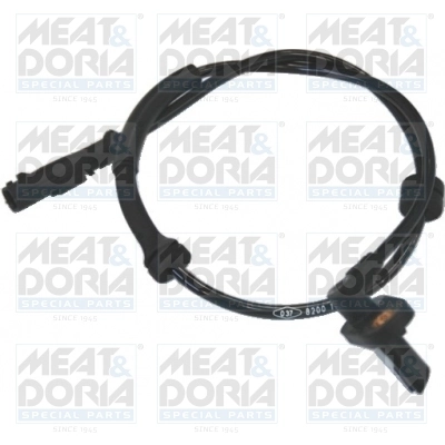 Sensor, wheel speed